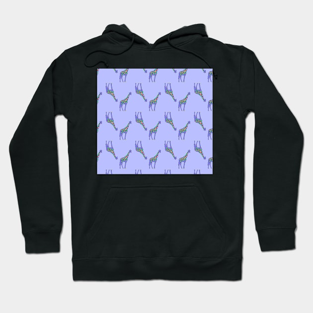 Giraffe dessin Hoodie by vandokkumburg